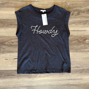 Z Supply Howdy Sleeveless Shirt